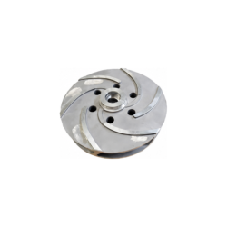Six vane open pump impeller